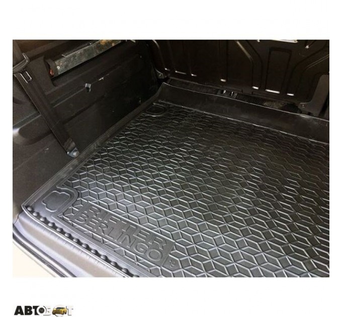 Автомобильный коврик в багажник Peugeot Rifter 2019-/Citroen Berlingo 2019- короткая база (Avto-Gumm), цена: 824 грн.