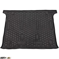 Автомобільний килимок в багажник Fiat Doblo 2010- 5 мест (Avto-Gumm)