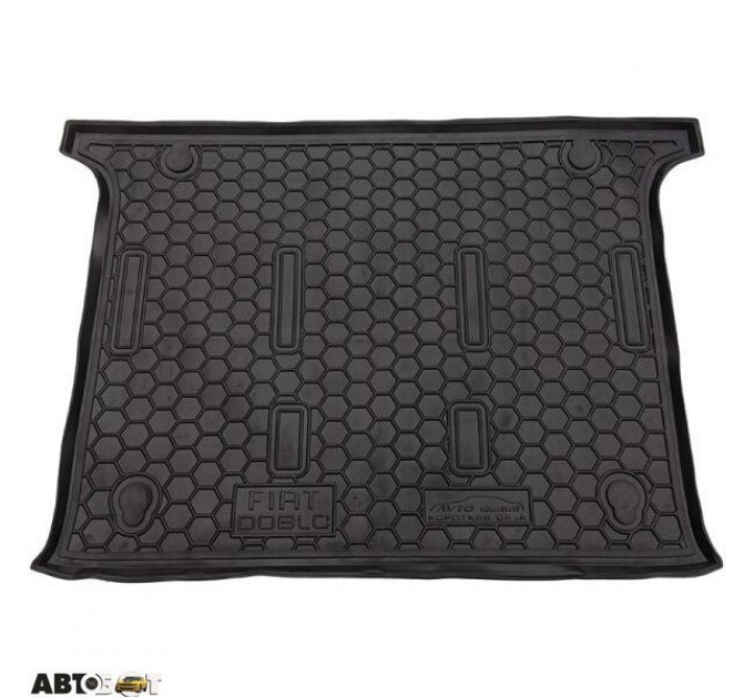 Автомобільний килимок в багажник Fiat Doblo 2010- 5 мест (Avto-Gumm), ціна: 824 грн.