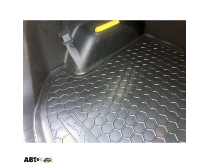Автомобільний килимок в багажник Hyundai Santa Fe (DM) 2012- 7 мест (Avto-Gumm), ціна: 1 182 грн.