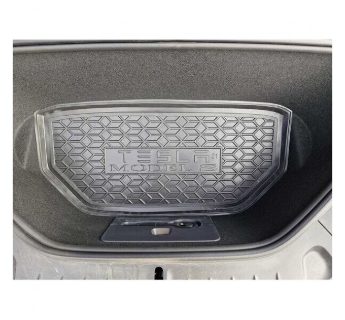 Автомобільний килимок в багажник Tesla Model S 2021- передний + задний нижний (AVTO-Gumm), ціна: 1 093 грн.