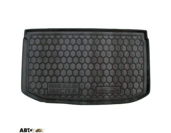 Автомобільний килимок в багажник Nissan Micra (K13) 2010- (Avto-Gumm), ціна: 947 грн.