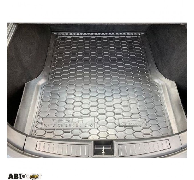 Автомобильный коврик в багажник Tesla Model S 2012- (Avto-Gumm), цена: 824 грн.