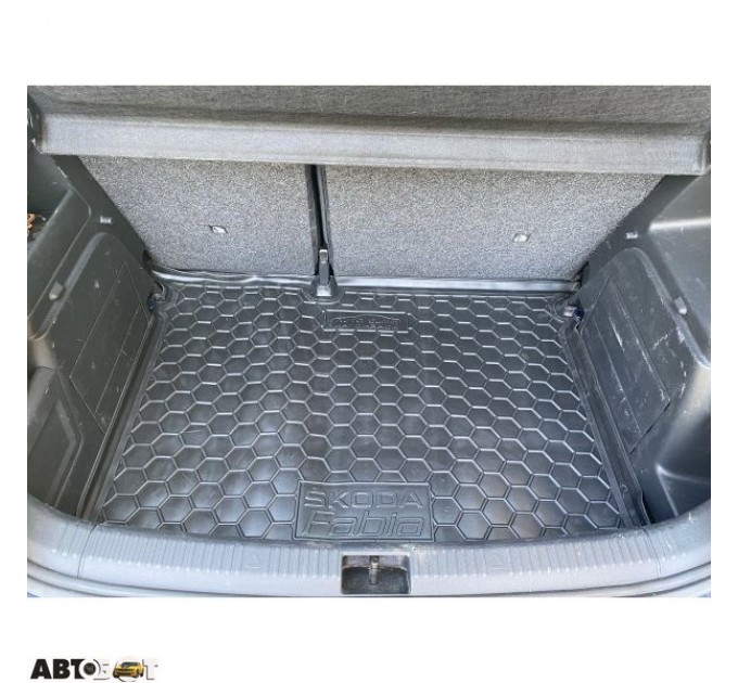 Автомобильный коврик в багажник Skoda Fabia 3 2015- Hatchback (Avto-Gumm), цена: 824 грн.