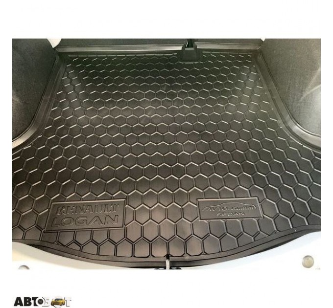 Автомобільний килимок в багажник Renault Logan 2013- Sedan (Avto-Gumm), ціна: 824 грн.