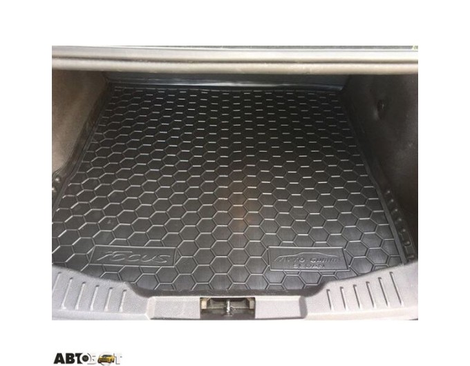 Автомобільний килимок в багажник Ford Focus 3 2011- Sedan (докатка) (Avto-Gumm), ціна: 1 182 грн.