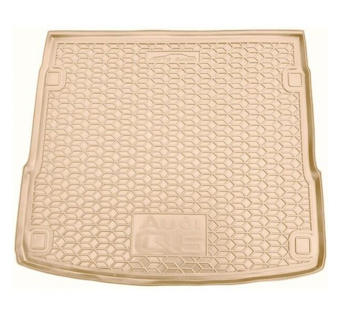 Автомобільний килимок в багажник Audi Q5 2017- (без уха) бежевый (AVTO-Gumm), ціна: 1 180 грн.