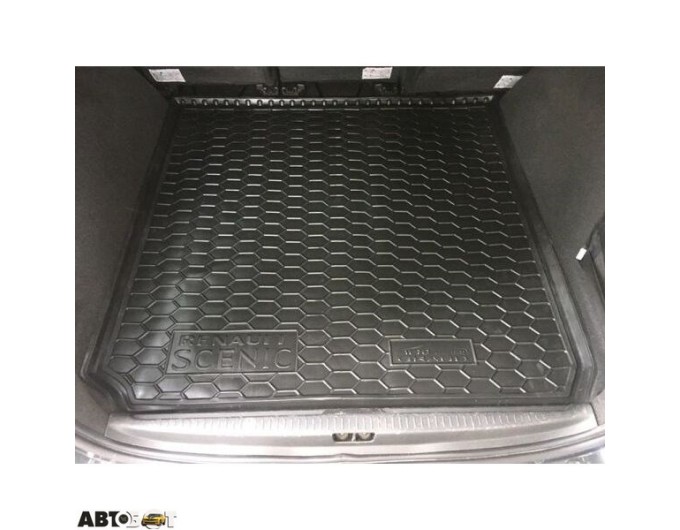 Автомобільний килимок в багажник Renault Grand Scenic 3 2009- (Avto-Gumm), ціна: 1 182 грн.