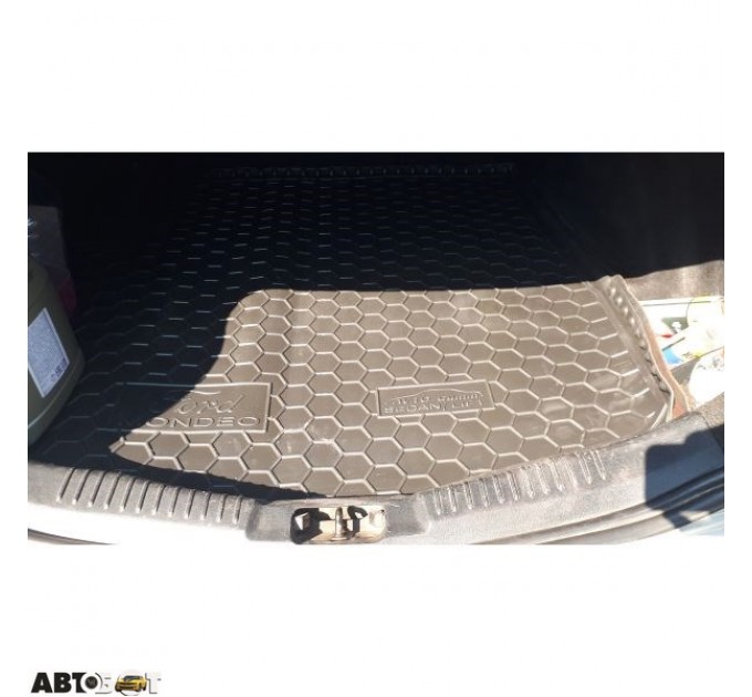 Автомобільний килимок в багажник Ford Mondeo 4 2007- Sd/Hb (полноразмерная запаска) (Avto-Gumm), ціна: 824 грн.