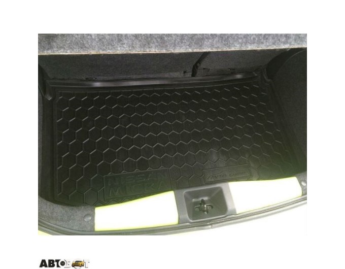 Автомобільний килимок в багажник Nissan Micra (K13) 2010- (Avto-Gumm), ціна: 947 грн.