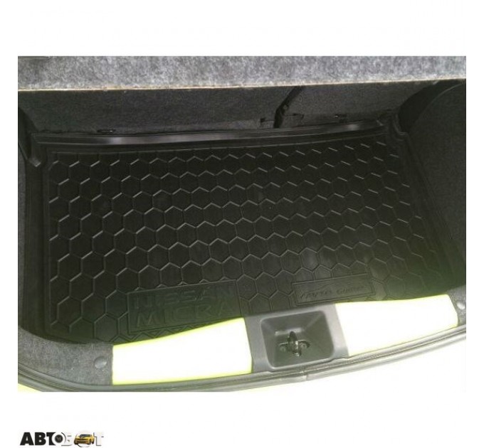Автомобильный коврик в багажник Nissan Micra (K13) 2010- (Avto-Gumm), цена: 617 грн.