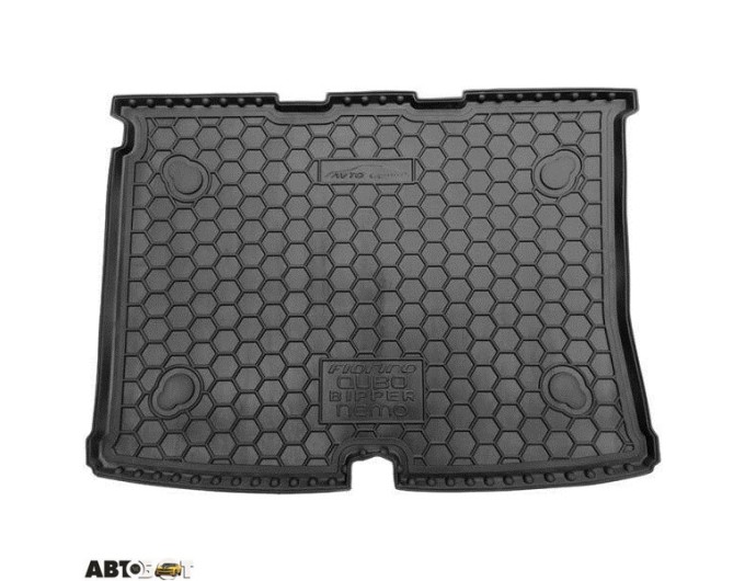 Автомобільний килимок в багажник Fiat Qubo/Fiorino 08-/Citroen Nemo 07-/Peugeot Bipper 08- (Avto-Gumm), ціна: 1 182 грн.