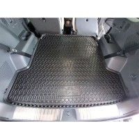 Автомобильный коврик в багажник Kia EV9 2024- 6 мест (увеличенный) (AVTO-Gumm)