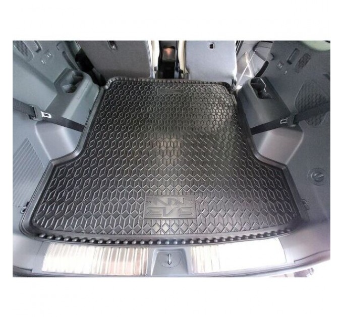 Автомобильный коврик в багажник Kia EV9 2024- 6 мест (увеличенный) (AVTO-Gumm), цена: 1 093 грн.