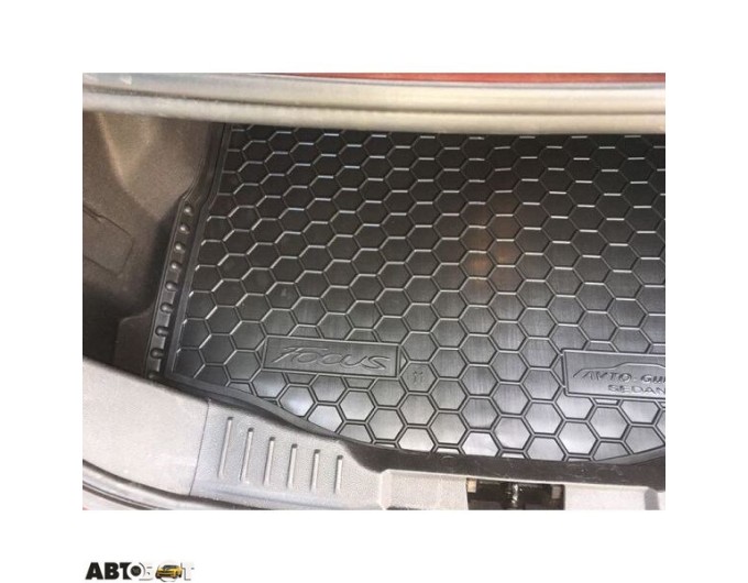 Автомобільний килимок в багажник Ford Focus 3 2011- Sedan (докатка) (Avto-Gumm), ціна: 1 182 грн.