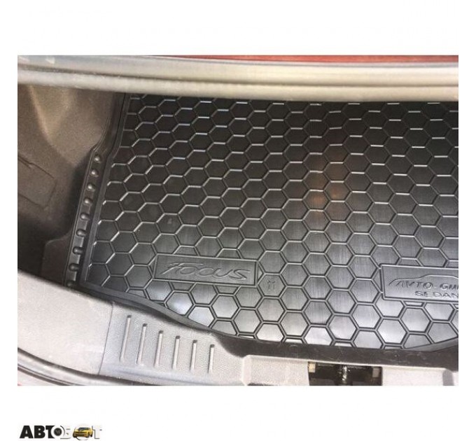 Автомобильный коврик в багажник Ford Focus 3 2011- Sedan (докатка) (Avto-Gumm), цена: 824 грн.