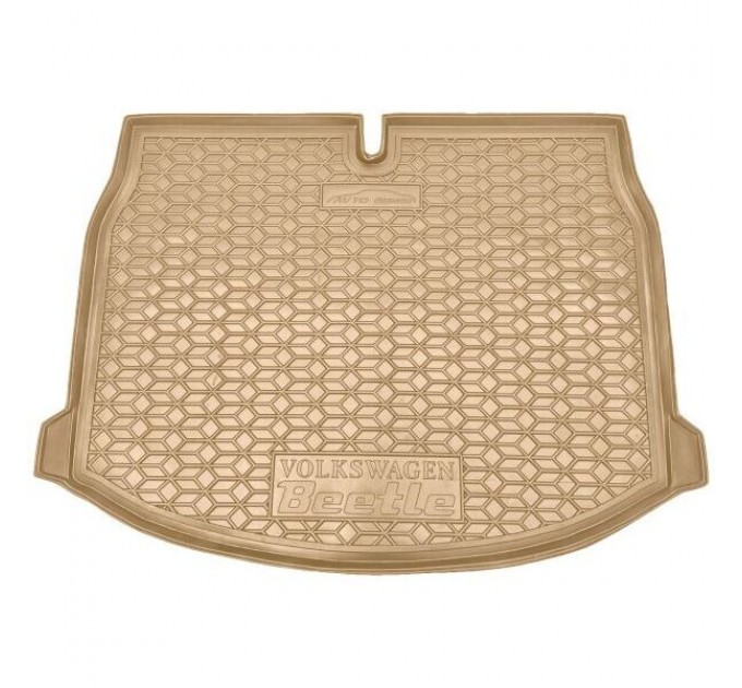 Автомобільний килимок в багажник Volkswagen Beetle 2011-2019 бежевый (AVTO-Gumm), ціна: 1 180 грн.