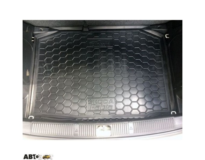 Автомобільний килимок в багажник Skoda Fabia 2 2007- Hatchback (Avto-Gumm), ціна: 947 грн.