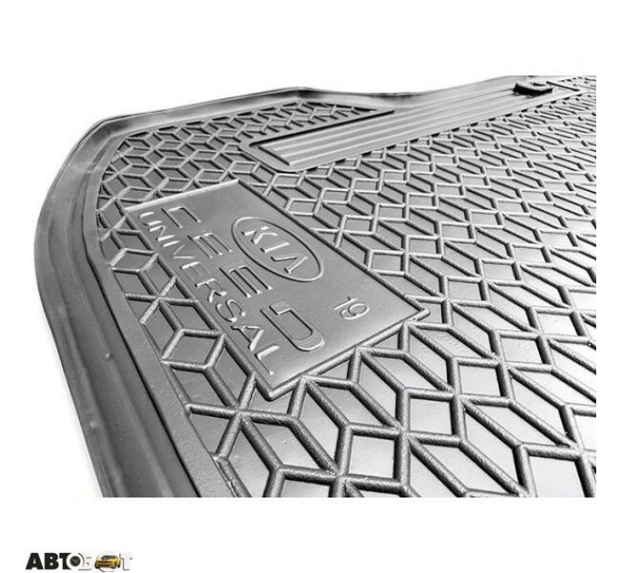 Автомобільний килимок в багажник Kia Ceed 2019- Universal Верхня поличка (Avto-Gumm), ціна: 824 грн.