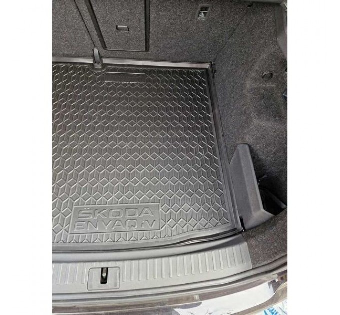 Автомобільний килимок в багажник Skoda Enyaq 4 2021- Coupe без органайзера (AVTO-Gumm), ціна: 1 093 грн.