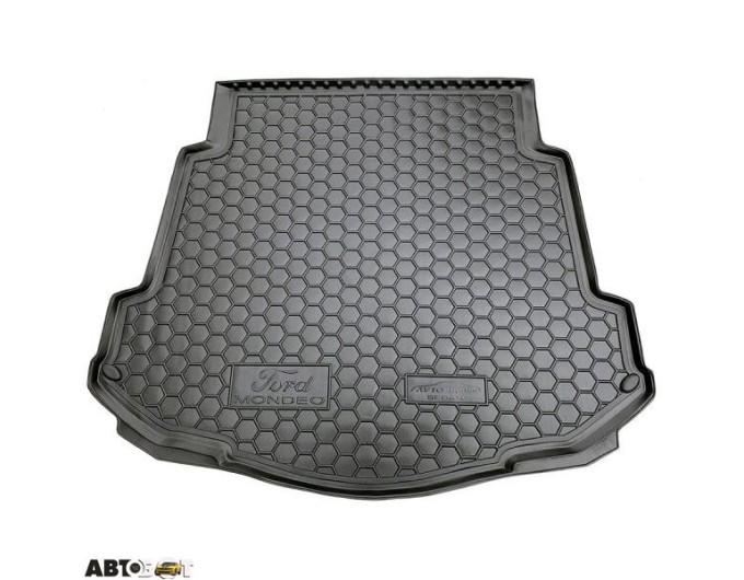 Автомобільний килимок в багажник Ford Mondeo 4 2007- Sedan (с докаткой) (Avto-Gumm), ціна: 1 182 грн.