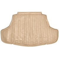 Автомобільний килимок в багажник Toyota Camry 70 2018- бежевый (AVTO-Gumm)