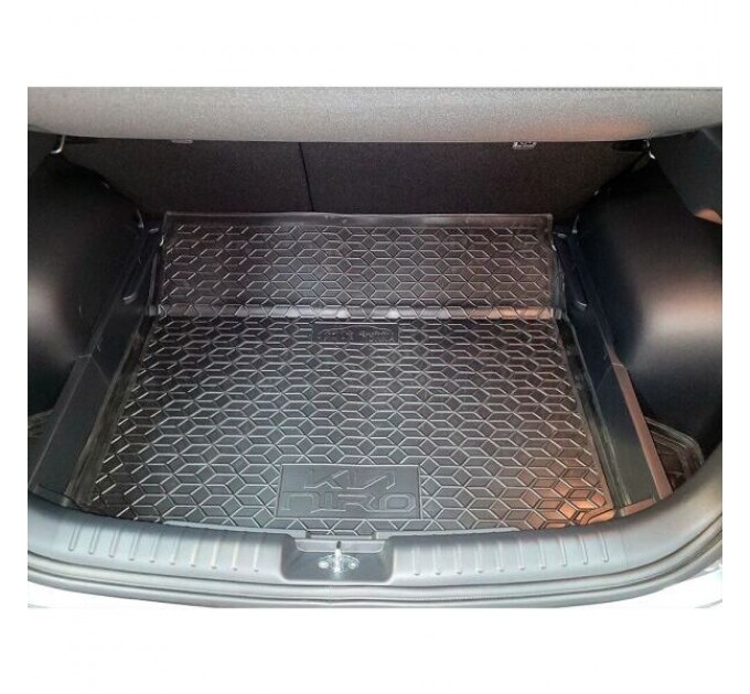 Автомобільний килимок в багажник Kia Niro 2022- EV Нижня поличка (AVTO-Gumm), ціна: 1 093 грн.