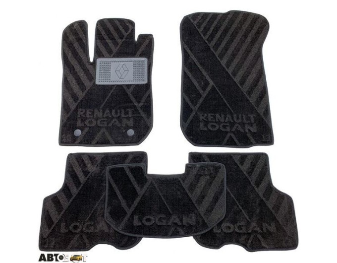 Текстильні килимки в салон Renault Logan 2013- (X) AVTO-Tex, ціна: 1 412 грн.
