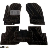 Текстильные коврики в салон Mitsubishi Outlander XL 2007-2012 (X) AVTO-Tex