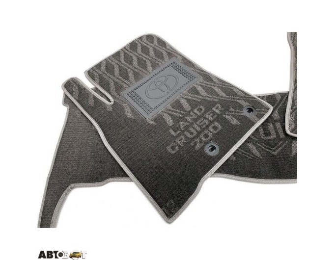 Текстильные коврики в салон Toyota Land Cruiser 200 2012- (V) серые AVTO-Tex, цена: 1 412 грн.