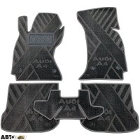 Текстильные коврики в салон Audi A4 (B5) 1994-2000 (X) серые AVTO-Tex