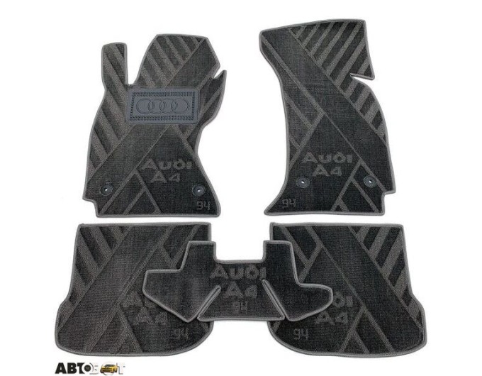 Текстильные коврики в салон Audi A4 (B5) 1994-2000 (X) серые AVTO-Tex, цена: 1 412 грн.
