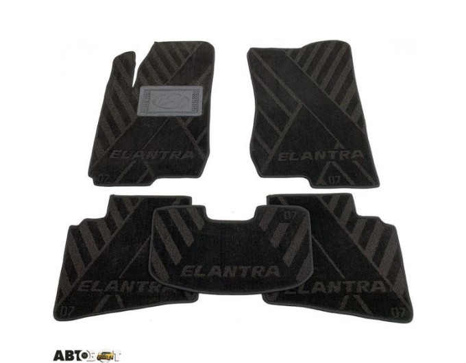 Текстильные коврики в салон Hyundai Elantra 2006-2011 (HD) (X) AVTO-Tex, цена: 1 412 грн.