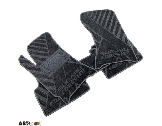 Текстильные коврики в салон Subaru Forester 2 2002-2008 (X) серые AVTO-Tex, цена: 1 412 грн.