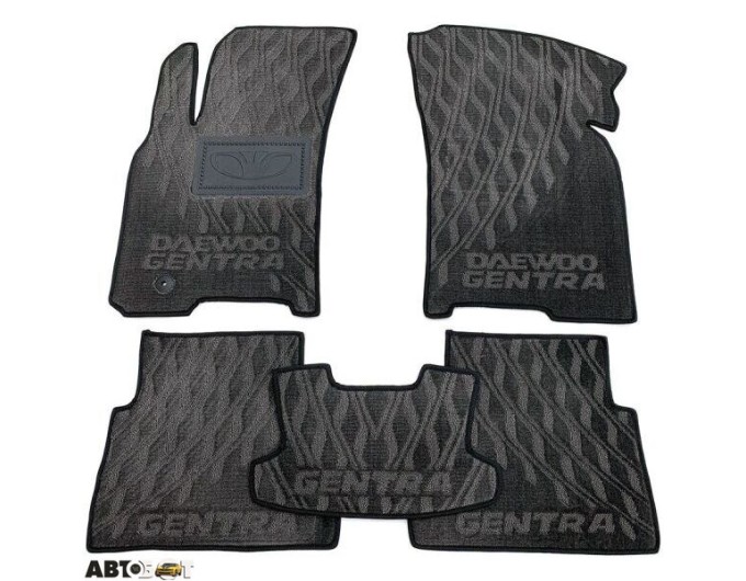Текстильні килимки в салон Daewoo Gentra 2013- (V) серые AVTO-Tex, ціна: 1 412 грн.