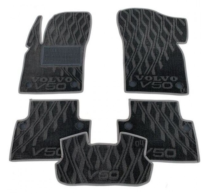 Текстильные коврики в салон Volvo V50 2004- (V) серые AVTO-Tex, цена: 1 412 грн.