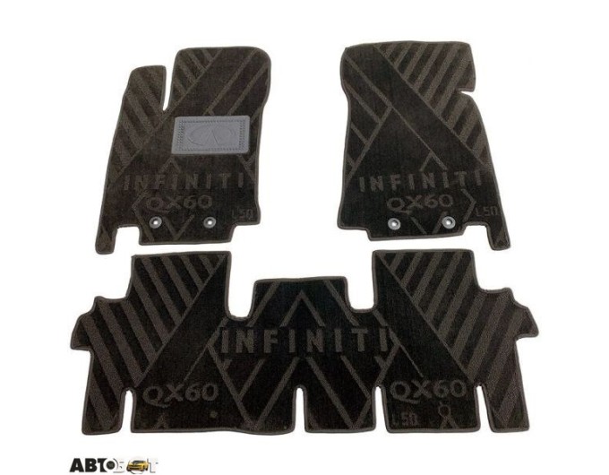 Текстильные коврики в салон Infiniti JX/QX60 2012- 5 мест (X) AVTO-Tex, цена: 1 412 грн.
