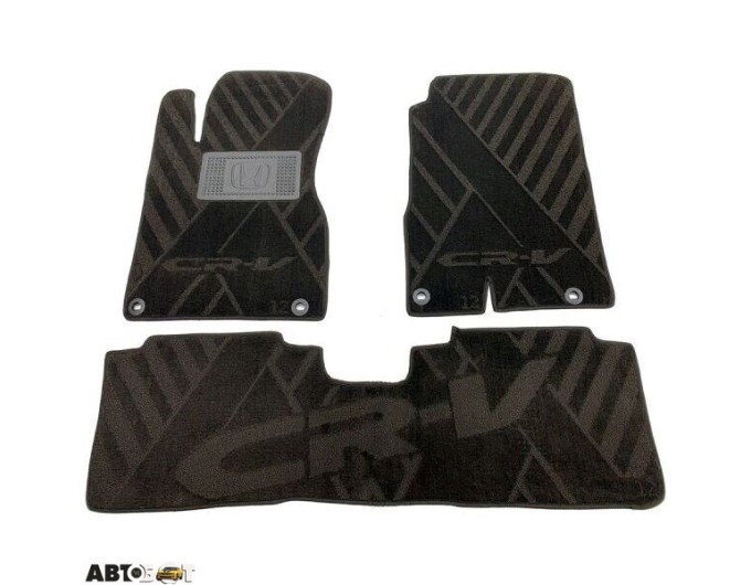 Текстильные коврики в салон Honda CR-V 2013- (X) AVTO-Tex, цена: 1 412 грн.