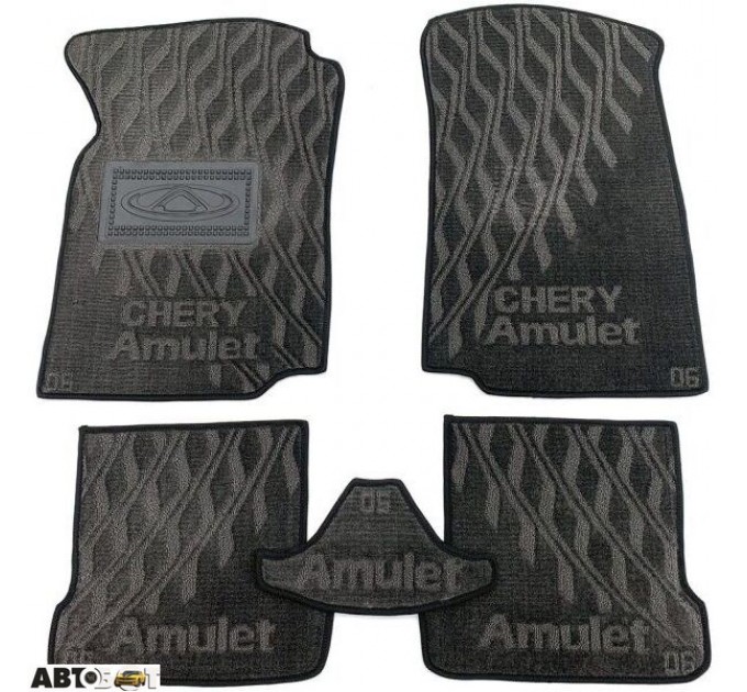 Текстильні килимки в салон Chery Amulet 2003- (V) серые AVTO-Tex, ціна: 1 570 грн.