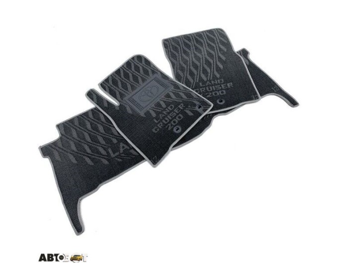 Текстильные коврики в салон Toyota Land Cruiser 200 2012- (V) серые AVTO-Tex, цена: 1 412 грн.