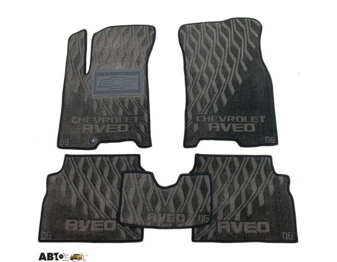 Текстильные коврики в салон Chevrolet Aveo 2003-2012 (V) серые AVTO-Tex, цена: 1 412 грн.