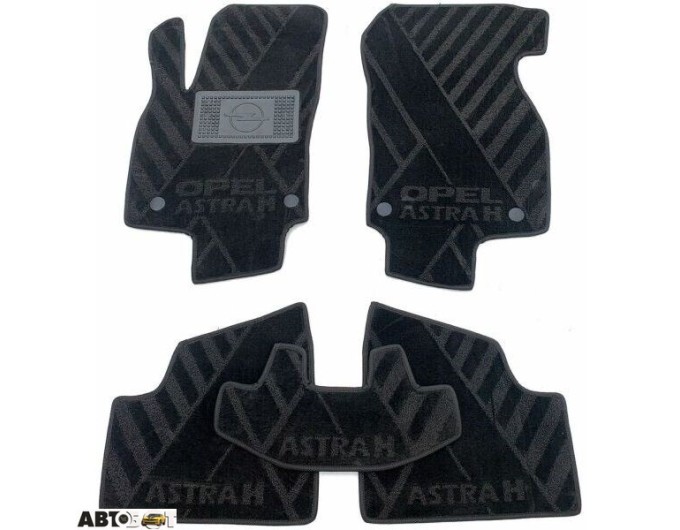 Текстильні килимки в салон Opel Astra H 2004- Hb/Un (X) AVTO-Tex, ціна: 1 412 грн.