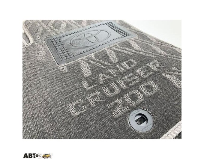 Текстильные коврики в салон Toyota Land Cruiser 200 2012- (V) серые AVTO-Tex, цена: 1 412 грн.