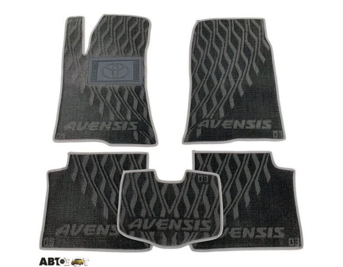 Текстильные коврики в салон Toyota Avensis 2003-2009 (V) серые AVTO-Tex, цена: 1 412 грн.