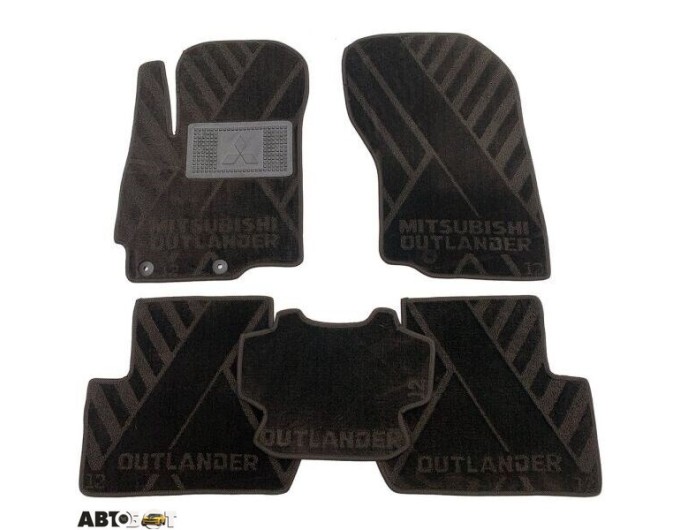 Текстильные коврики в салон Mitsubishi Outlander 2012- (X) AVTO-Tex, цена: 1 412 грн.