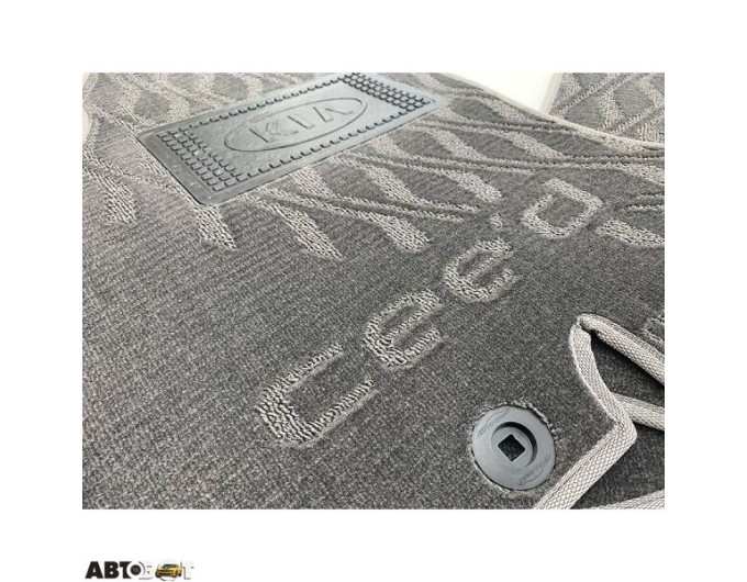 Текстильні килимки в салон Kia Ceed 2006-2012 (V) серые AVTO-Tex, ціна: 1 412 грн.