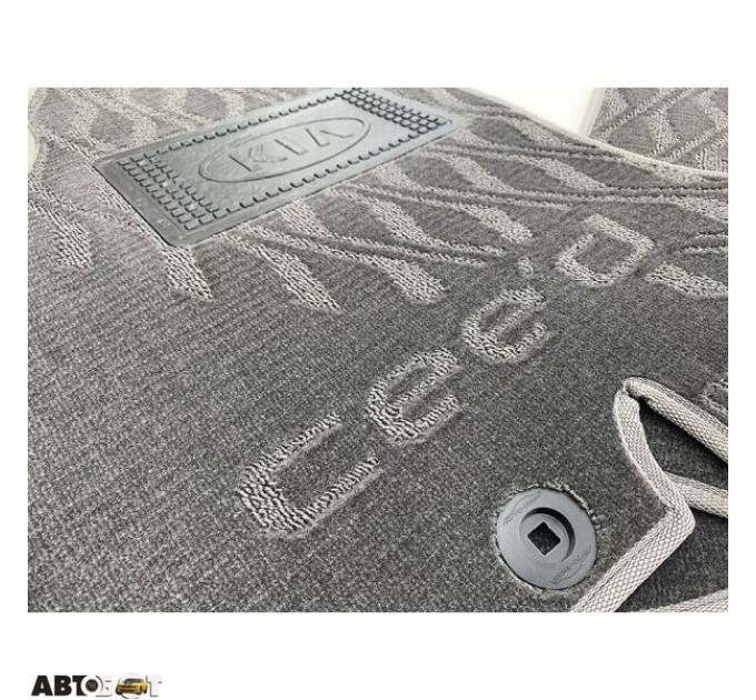 Текстильные коврики в салон Kia Ceed 2006-2012 (V) серые AVTO-Tex, цена: 1 570 грн.