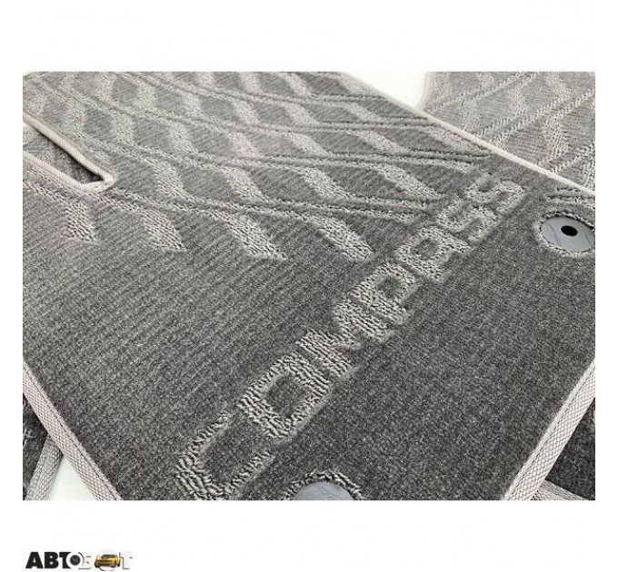 Текстильные коврики в салон Jeep Compass 2016- (V) серые AVTO-Tex, цена: 1 570 грн.