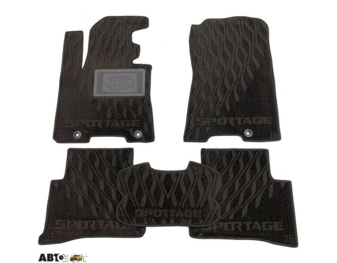 Текстильні килимки в салон Kia Sportage 4 2016- (V) AVTO-Tex, ціна: 1 412 грн.