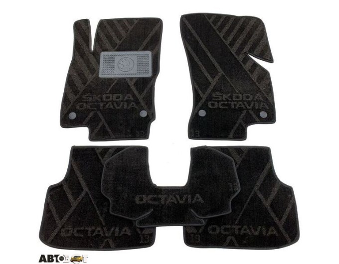 Текстильные коврики в салон Skoda Octavia A7 2013- (X) AVTO-Tex, цена: 1 412 грн.